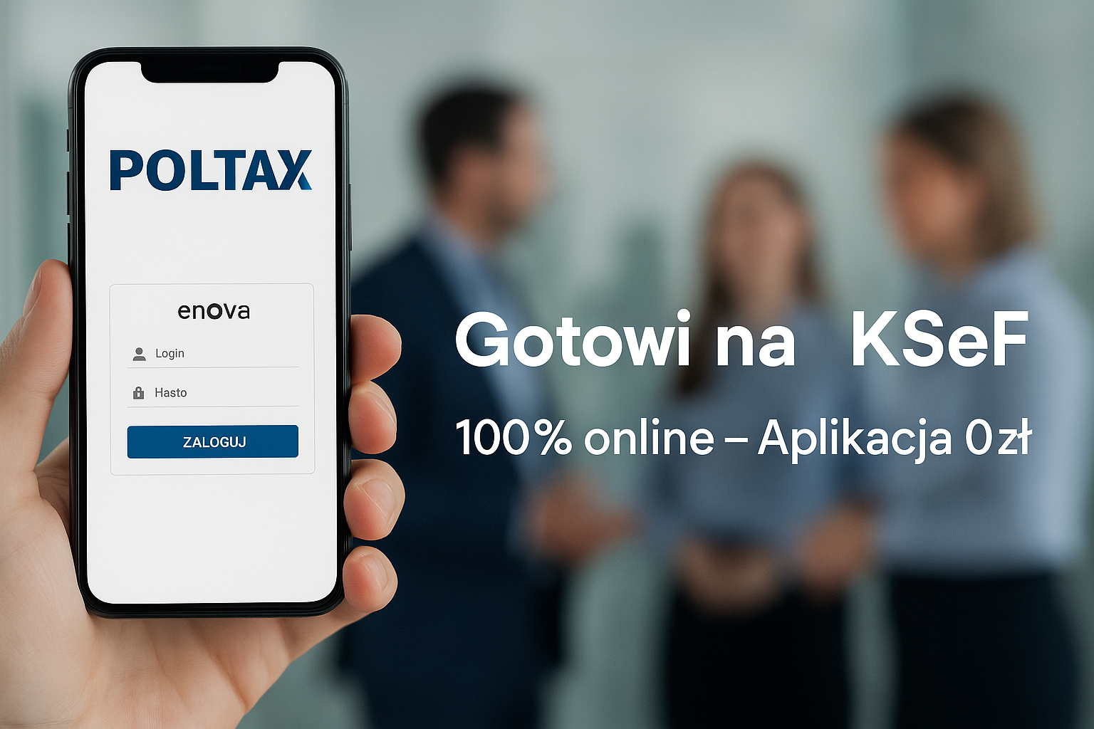 BIURO RACHUNKOWE POLTAX GOTOWI NA KSEF KSIEGOWOSC ZAPLIKACJA ONLINE